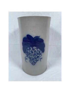 VTG Salmon Falls Pottery Salt Glaze Stoneware 1997 Wine Chiller Crock Vase 9.5”